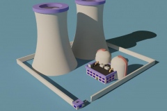 Minimalist Nuclear Plant